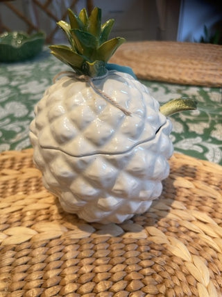 Walter Hatches Porcelain Pineapple Condiment dish