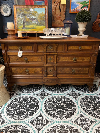 Antique Walnut Dresser Price is Firm