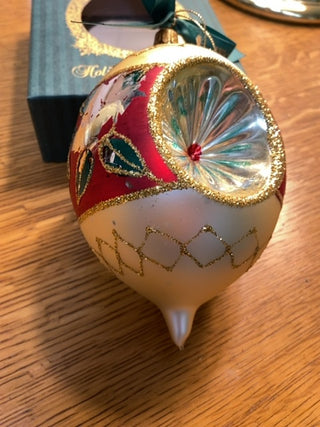 Waterford Glass Blown Ornament