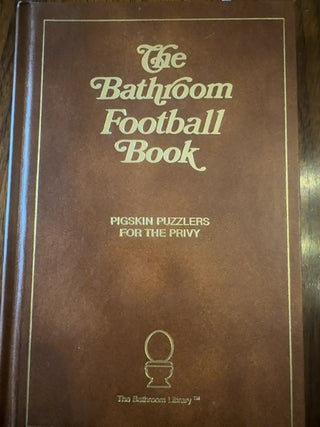 Vintage,1990 s edition,The bathroom football book