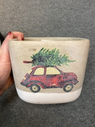 CHRISTMAS PLANTER