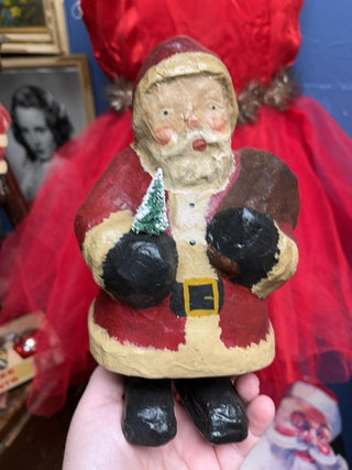 Paper mache santa