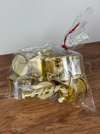 Drums/Candy Cane Ornaments