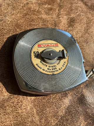 Evan’s steel tape measure