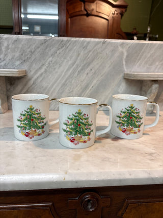 Christmas Tree Mugs, sold separately.