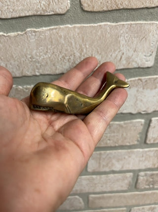 Brass whale