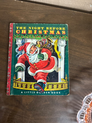 little golden book  The Night Before Christmas #619