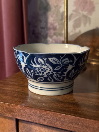 Vintage Blue & White Bowl