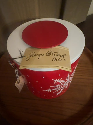 Vintage, Mcm snowflake ice bucket