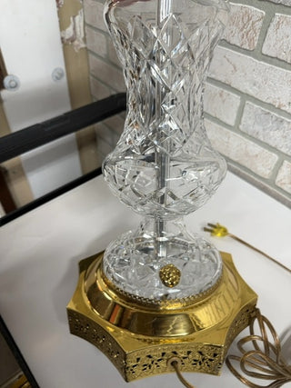 Large Waterford crystal lamp -