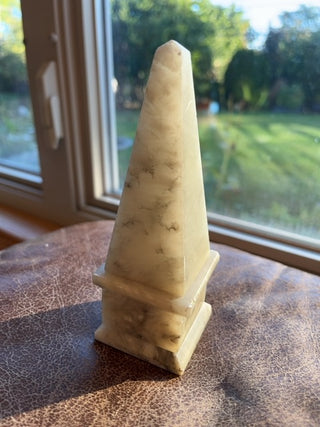 Marble obelisk