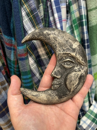 Plaster crescent moon