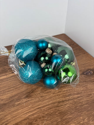 Blue/Green Ornaments