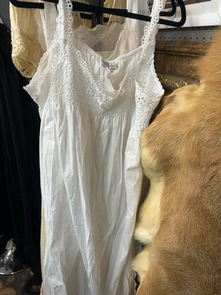 White night gown