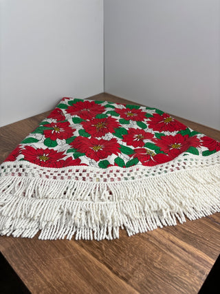 Round Christmas Tablecloth