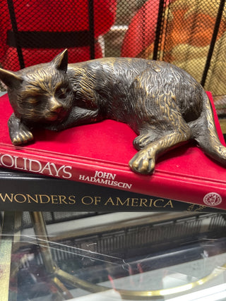 Sleeping Cat Figurine