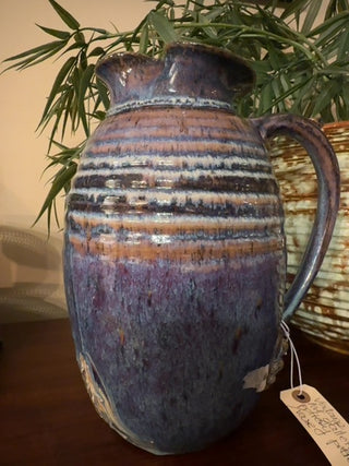 Vintage, studio art pottery pitcher/vase