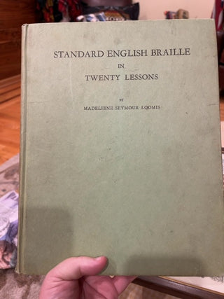 Standard English Braille, c1934