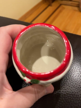 Santa  cup ceramic