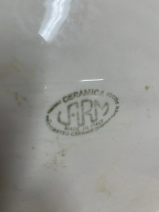 Ceramic Fish platter, made in Italy