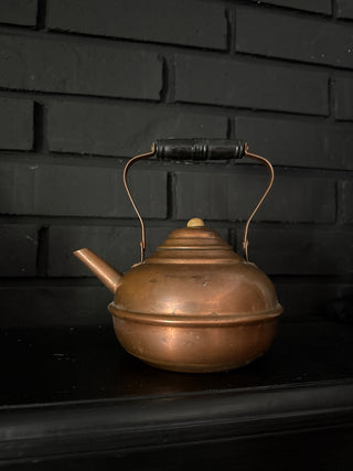 Vintage Copper Tea Pot