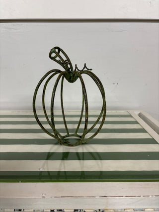 Wire pumpkin -