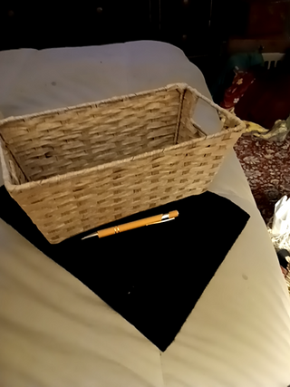 Woven Basket 12x6x5" deep