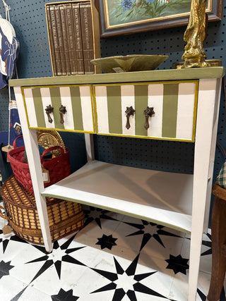 Antique Hand Painted Table