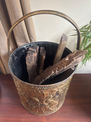 Vintage, English Fireplace bucket