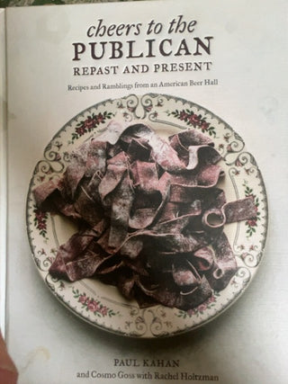Publican Repast and Present Cookbook hardcover
