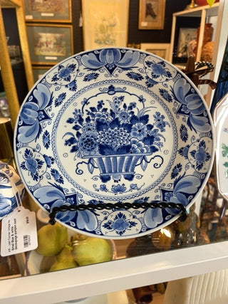 Delft blue plate Price is Firm