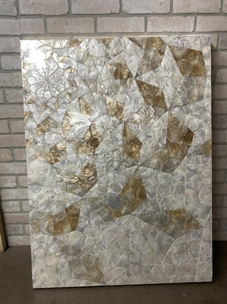 Oyster Shell Starburst Wall Mount