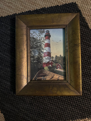 Lighthouse Print Framed