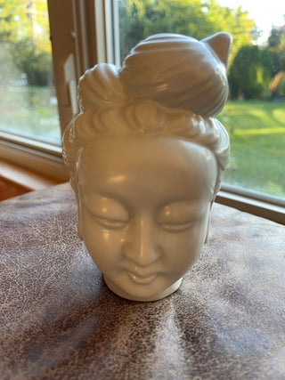 Geisha head figurine