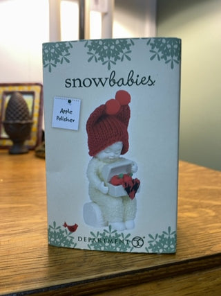 2019 Snowbabies 6003527 Apple Polisher