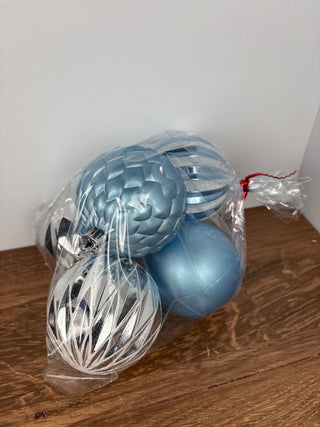 Blue/Silver Ornaments
