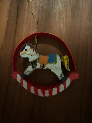 Vintage,handmade wooden ornaments