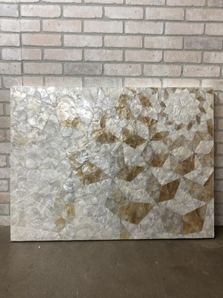Oyster Shell Starburst Wall Mount
