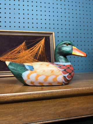 Vintage Wooden Duck