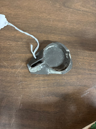 Antique Tin Cookie Cutter Cowboy Frying Pan #576