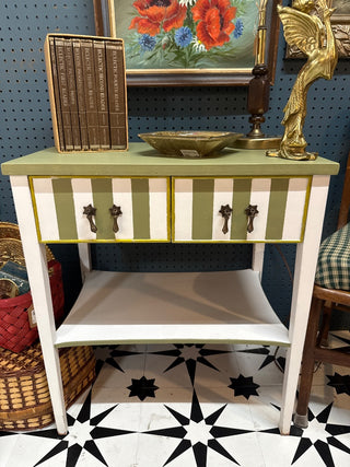Antique Hand Painted Table