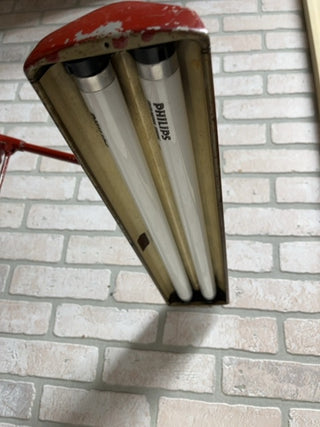 Industrial drafting lamp, works