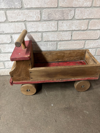 Old wooden truck