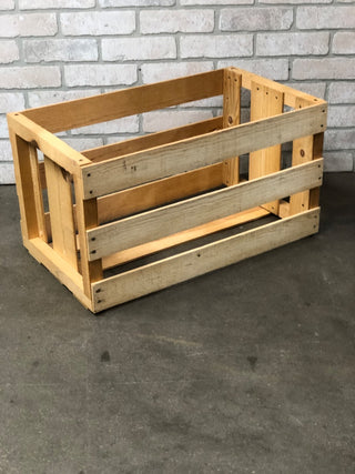 Vntg 70’s Wooden Crate