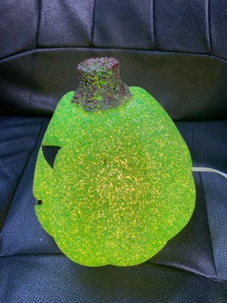 Melted Plastic Pumpkin Light Seasons