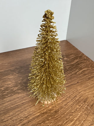 Small gold glitter tree