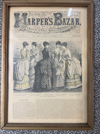 Harpers Bazar Nov. 10 1883