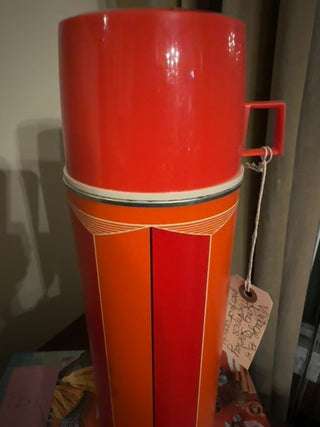 Vintage,  thermos/ orange