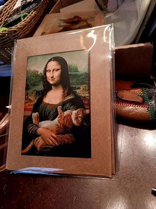 MonaLisa's Cat Card