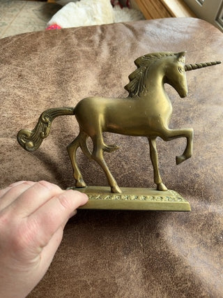 Brass unicorn